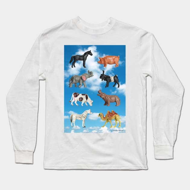 ANIMAL HEAVEN All Stars Long Sleeve T-Shirt by Danny Germansen